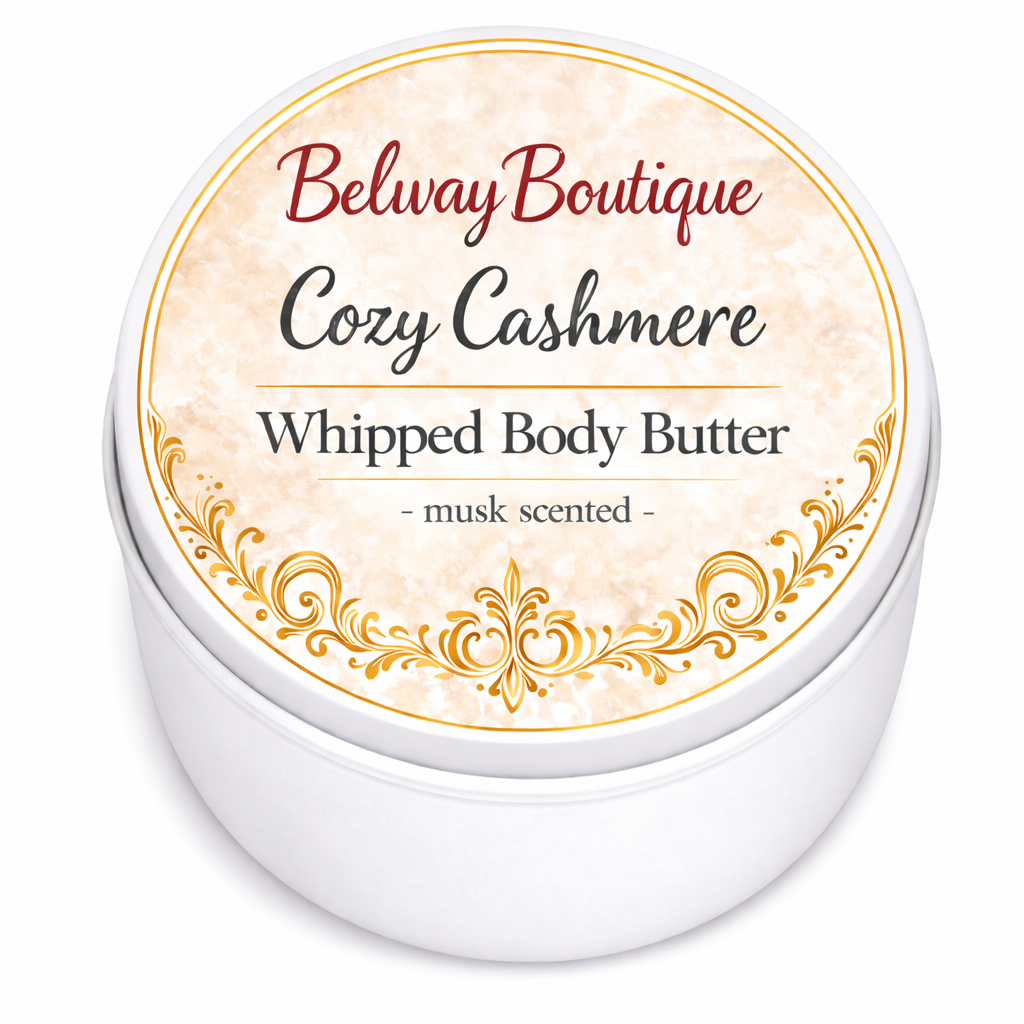 Body Butter - COZY CASHMERE - Musk Scented 2 oz