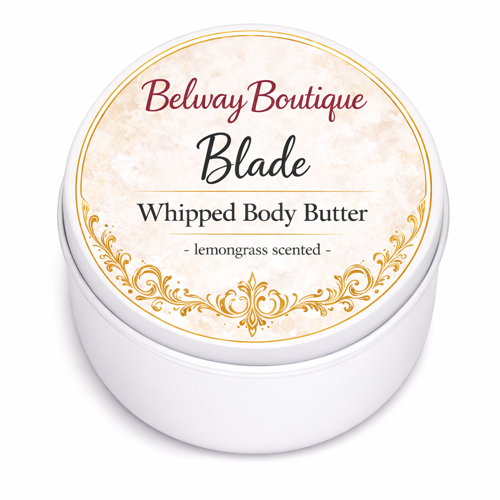 Body Butter - BLADE - Lemongrass Scented - 2 oz
